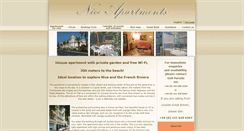 Desktop Screenshot of nice-france-apartment.com